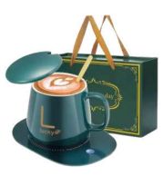 Cup Warmer for Office Desk and Home Table Use, Handy Beverage Heating Accessory for Tea and Coffee Lovers, Smart Corporate Gift Item for Everyday Convenience